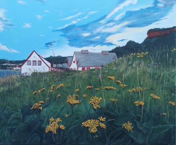 Percé, lying in the grass   **SOLD**